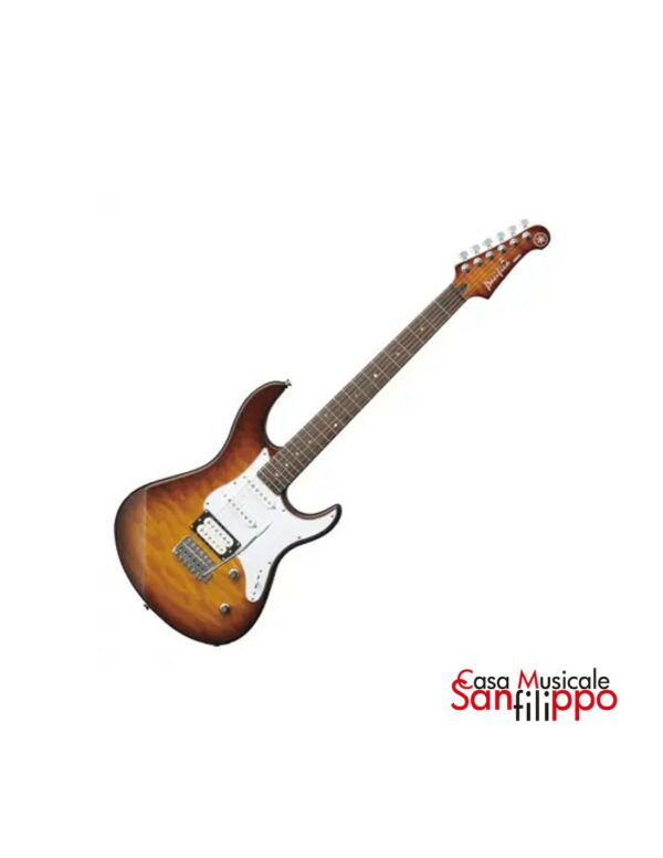 Yamaha Pacifica 212VQM Tobacco Sunburst - immagine 2