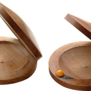 STAGG CAS-W COPPIA NACCHERE IN LEGNO