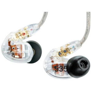 SHURE SE535CL AURICOLARI IN EAR MONITOR PROFESSIONALI  AD ISOLAMENTO SONORO SE-535-CL