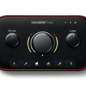 FOCUSRITE VOCASTER TWO INTERFACCIA AUDIO USB-C BLUETOOTH 2 INPUT / 2 OUTPUT