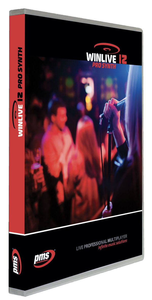 PRO MUSIC 12001 WINLIVE PRO SYNTH 12 SOFTWARE KARAOKE MIDI/AUDIO PLAYER PROFESSIONALE CON EXPANDER V