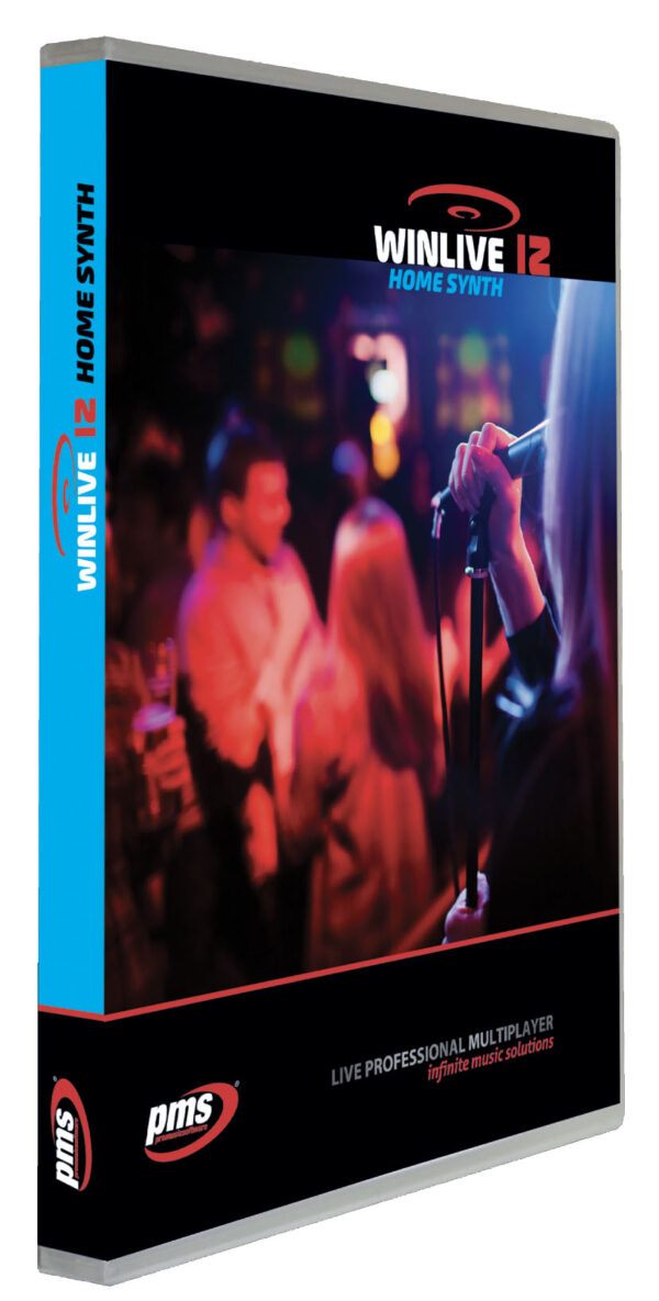 PRO MUSIC 12003 WINLIVE HOME SYNTH 12 SOFTWARE MULTIPLAYER CON FUNZIONI KARAOKE PER WINDOWS E MAC