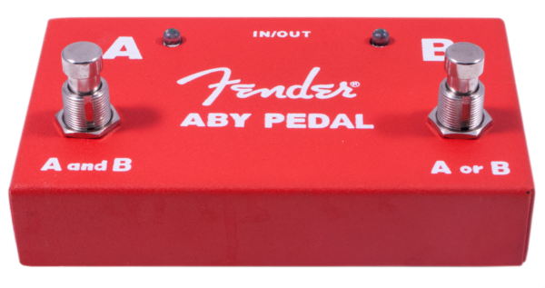 FENDER ABY FOOTSWITCH PEDAL PEDALE SWITCH ABY PER CHITARRA