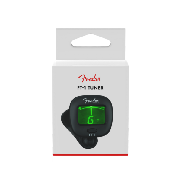 FENDER FT-1 PRO CLIP-ON TUNER ACCORDATORE CROMATICO PER CHITARRA UKULELE E VIOLINO.
