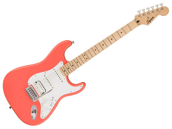 Squier by Fender Sonic Stratocaster HSS Maple Tahitian Coral