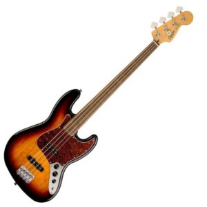 Squier By Fender Classic Vibe ’60 Jazz Bass 3-Color Sunburst Fretless