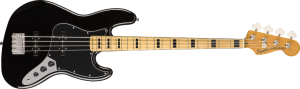 SQUIER BY FENDER CV 70S JAZZ BASS BASSO ELETTRICO BLACK NERO