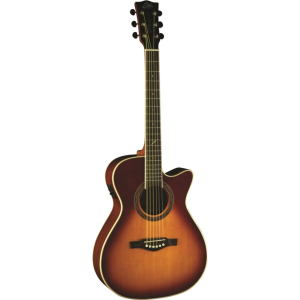 EKO ONE 018 CW EQ VINTAGE BURST CHITARRA ACUSTICA ELETTRIFICATA SPALLA MANCANTE