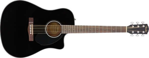 FENDER CD-60 SCE BK CHITARRA ACUSTICA DREADNOUGHT NERA