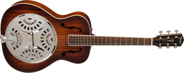 FENDER PR-180E RESONATOR CHITARRA ACUSTICA RESOFONICA  CON CUSTODIA RIGIDA  PR180E