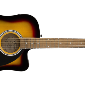 FENDER FA-125CE CHITARRA ACUSTICA ELETTRIFICATA SPALLA MANCANTE SUNBURST FA-125-CE