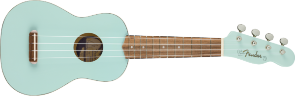 FENDER VENICE SOPRANO UKE WN UKULELE SOPRANO CELESTE DAPHNE BLUE