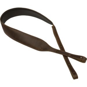 Fender Paramount Banjo Leather Brown – Tracolla per Banjo