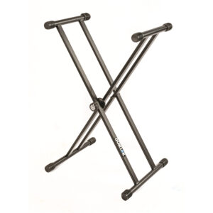 QUIKLOK T20BK SUPPORTO A DOPPIA X  PER TASTIERA PIANOFORTE DIGITALE T-20-BK