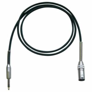 Bespeco IROMS600P Cavo Cannon Maschio – Jack Bilanciato 6 metri IRO-MS-600-P