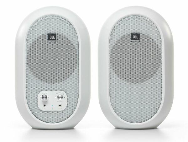 JBL 104-BTW CASSA MONITOR COPPIA DI SPEAKER BLUETOOTH 60W BIANCA
