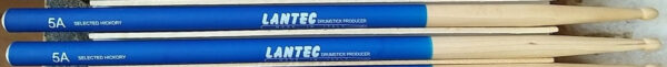 LANTEC 5A HICKORY TINTE BLU SELECTED BACCHETTE DA BATTERIA 5-A