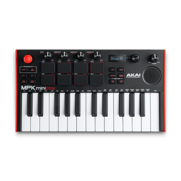 AKAI MPK MINI PLAY MK3 MINI TASTIERA CONTROLLER USB 25 TASTI CON SPEAKER