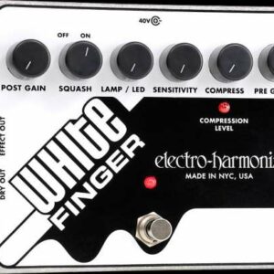 ELECTRO HARMONIX WHITE FINGER COMPRESSORE ANALOGICO OTTICO PER CHITARRA