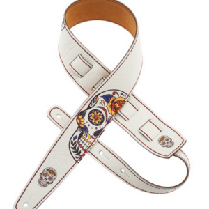 Magrabò Holes HS Special Art Print Calavera – 6 cm – Guitar Strap Made in Italy