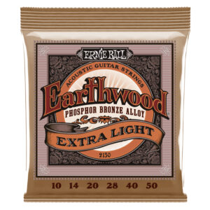 ERNIE BALL 2150 EARTHWOOD PHOSPHOR BRONZE MUTA CORDE CHITARRA ACUSTICA 010-050