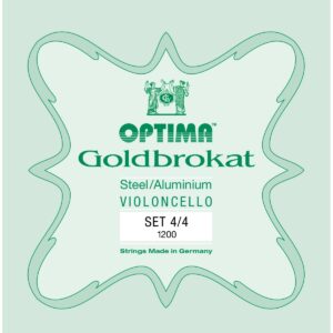 OPTIMA GOLDBROKAT 1200 SET CORDE VIOLONCELLO 4/4