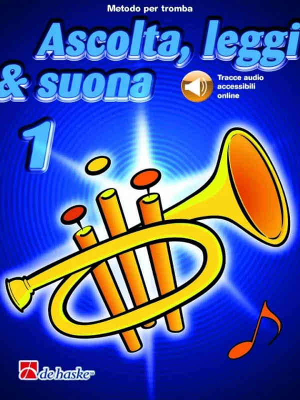 DE HASKE LOOK, LISTEN & LEARN 1 METHOD FOR TROMBA LIBRO VOLUME 1 CON CD LIBRO METODO PER TROMBA