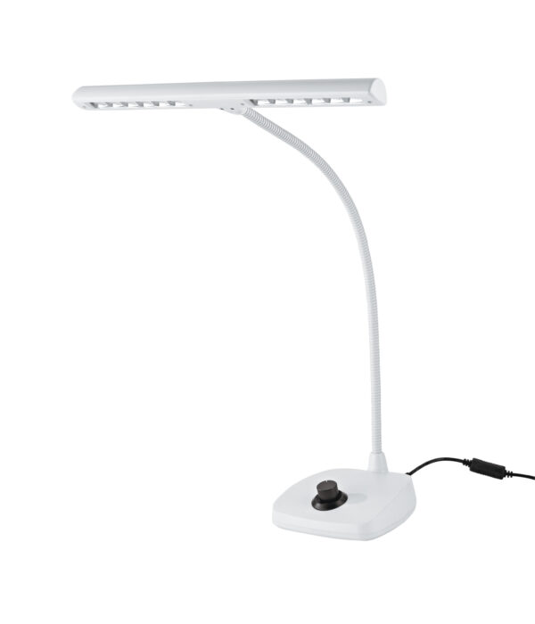 KONIG & MEYER 12298-000-57 WHITE LAMPADA LED PER PIANOFORTE COLORE BIANCO