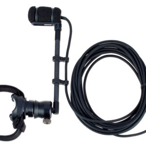 AUDIO TECHNICA ATM350W MICROFONO UNIVERSALE PER FIATI CON ATTACCO CILINDRICO CON STRIP IN VELCRO ATM