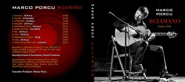 MARCO PORCU CD "SCIAMANO" GUITAR SOLO