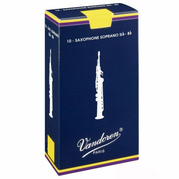 VANDOREN TRADITIONAL MISURA  2 1/2 SCATOLA DA 10PZ PER SAX SASSOFONO SOPRANO