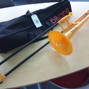 GEWA PBONE TROMBONE IN ABS PLASTICA CON BOCCHINO COLORE GIALLO