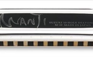 SUZUKI M20 MANJI ARMONICA DIATONICA A BOCCA 10 FORI M-20