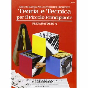 BASTIEN TEORIA E TECNICA PER IL PICCOLO PRINCIPIANTE PREPARATORIO A METODO LIBRO PER PIANOFORTE