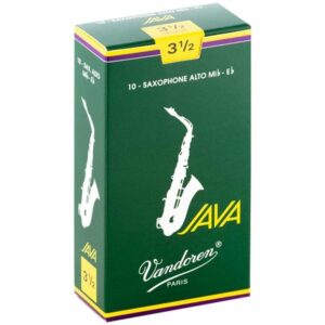 VANDOREN JAVA SR-2635 ANCE SAX SASSOFONO ALTO CONTRALTO MISURA 3 1/2 SCATOLA DA 10PZ