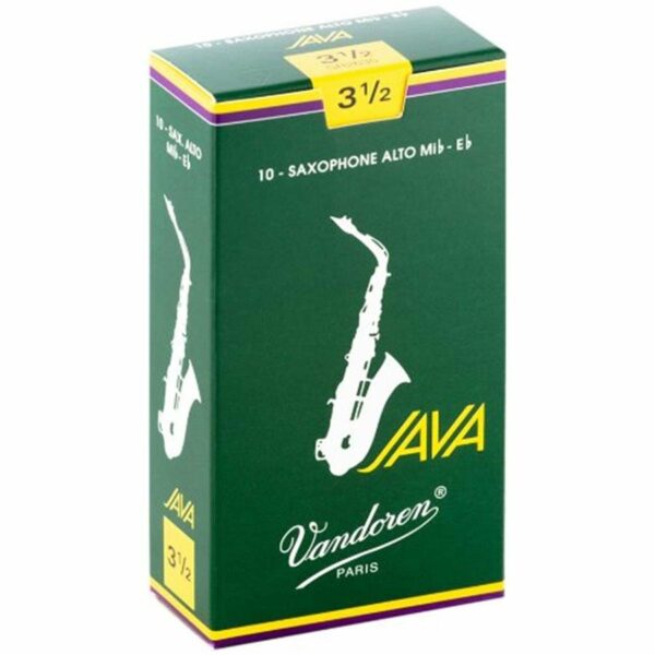 VANDOREN JAVA SR-2635 ANCE SAX SASSOFONO ALTO CONTRALTO MISURA 3 1/2 SCATOLA DA 10PZ