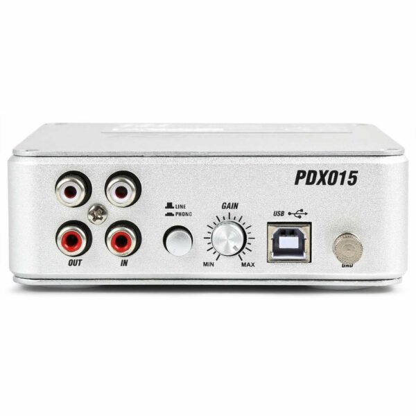 PDX015 USB 2.0 PRE AMPLIFICATORE PHONO/LINE PREAMPLIFICATORE CON USB 2.0