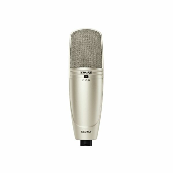 SHURE KSM44A-SL MICROFONO A CONDENSATORE MULTI-PATTERN PER VOCE E STRUMENTI
