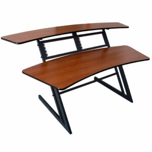 BESPECO WORKSTATION WKSTD 2 DUE PIANI SCRIVANIA CON UNITà RACK WK-STD