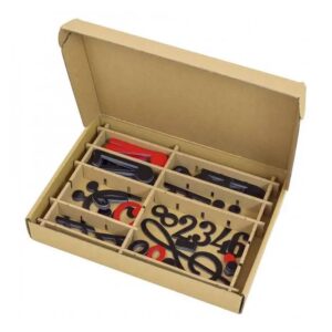 NOTE MUSICALI MAGNETICHE 240 PEZZI VARI SIMBOLI