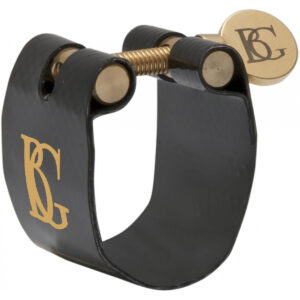 BG FLEX LFT FASCETTA LEGATURA IN PELLE CON CAPPUCCIO COPRIBECCO COPRIBOCCHINO PER SAX SASSOFONO TENO