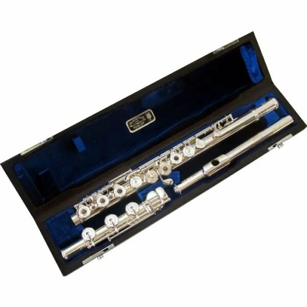 HAYNES FLUTE Q3 OEB FLAUTO TRAVERSO PROFESSIONALE IN ARGENTO FORI APERTI AL SI Q-3OEB