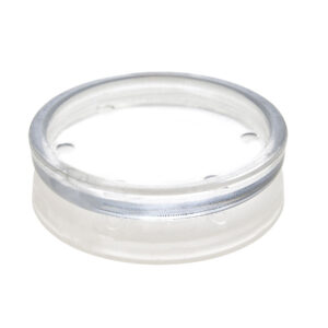 CROSON 202420 ISOLATORE PER PIANOFORTE 7 CM IN PLASTICA TRASPARENTE