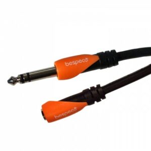 BESPECO SLFJJ300 CAVO PROLUNGA PER CUFFIE 3 MT JACK STEREO 6,3 MM PRESA JACK STEREO 6,3 MM -SLF-JJ-3