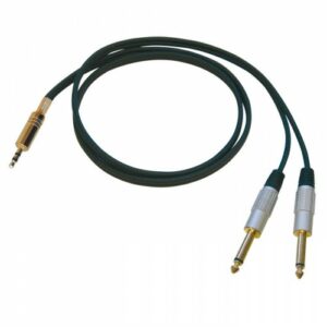 BESPECO RCX150 CAVO  MINI JACK STEREO – 2 JACK MONO MT 1,5  RCX-150