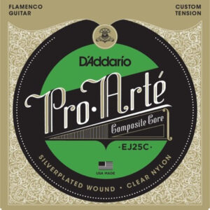 D’ADDARIO EJ25C PRO ARTE CLEAR NYLON FLAMENCO MUTA CORDE CHITARRA FLAMENCA 0285-044