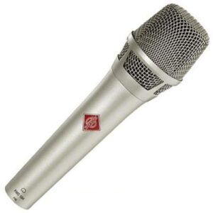 NEUMANN KMS104  MICROFONO CARDIOIDE  KMS-104 SILVER GRIGIO