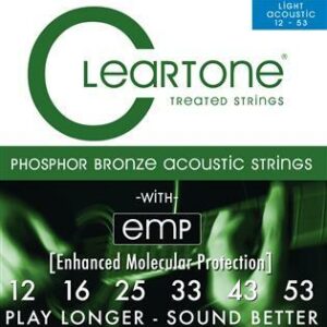 CLEARTONE CL7412  MUTA DI CORDE PER CHITARRA ACUSTICA 12-53  CL-7412