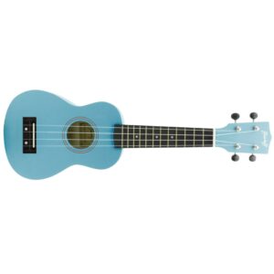 UKULELE SOPRANO 21" SUPERIOR SATINATO CON BORSA (CELESTE)