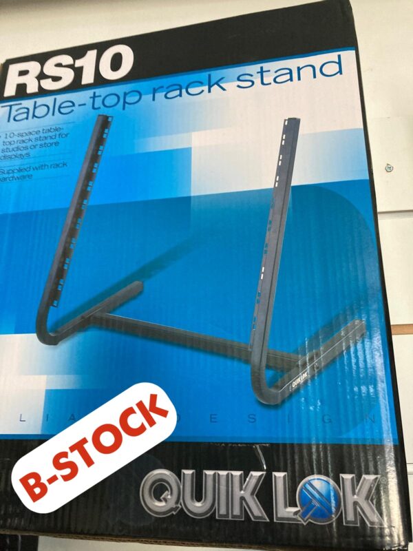 Supporto Da Tavolo Per 10 UNITA&apos; Rack 19" Quik LOK RS10 b-stock